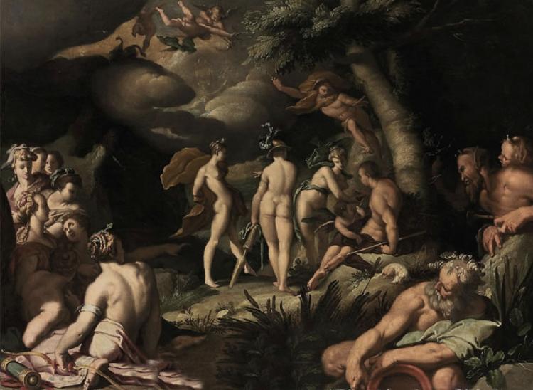 Abraham Bloemaert The Judgement of Paris oil painting picture
